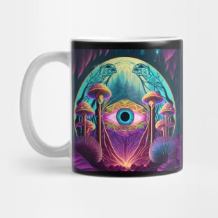 Mushroom Evil Eye Mug